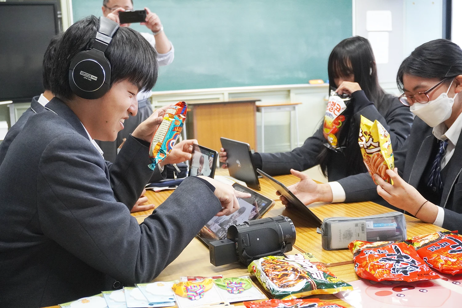 国際理解コースの様子